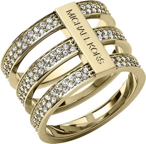 ringe damen michael kors|Michael Kors silhouette rings.